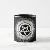 Mug Pentagone étoilé fleuri (Centre)