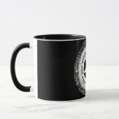 Mug Pentagone étoilé fleuri (Gauche)