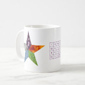 Mug Pentagramme (Devant gauche)