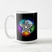 Mug pentagramme du Wiccan (Gauche)