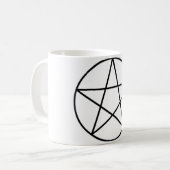 Mug Pentagramme en cercle (Devant gauche)