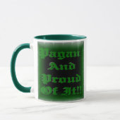 Mug Pentagramme étoile verte (Gauche)