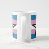 MUG PENTAGRAMME TRANS PRIDE (Dos)