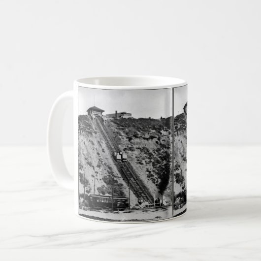 Mug Pente de Playa del Rey/funiculaire - 1901 (Devant gauche)