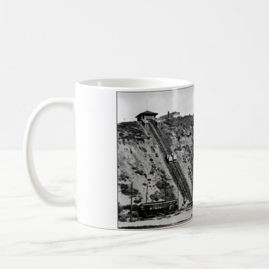 Mug Pente de Playa del Rey/funiculaire - 1901 (Gauche)