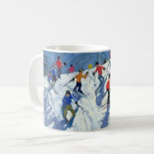 Mug Pente occupée Lofer 2004 de ski (Devant gauche)