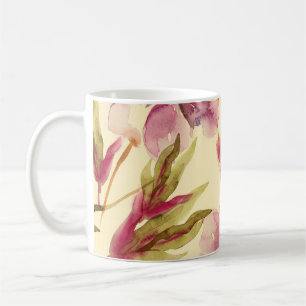 Mug Peonies Aquarelle : Bliss Arrière - plans sans cou