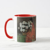 Mug Peonies de William Merritt Chase, Art Vintage (Gauche)