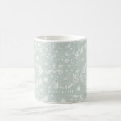 Mug Peony Et Anemone Illustrent Floral (Centre)