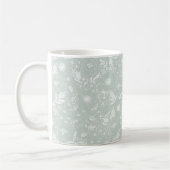 Mug Peony Et Anemone Illustrent Floral (Gauche)