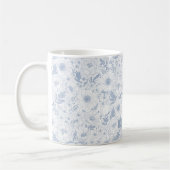 Mug Peony Et Anemone Illustrent Floral (Gauche)