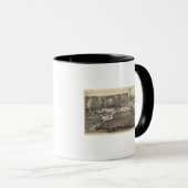 Mug Pépinière et maisons vertes de A Hance & Son (Devant droit)