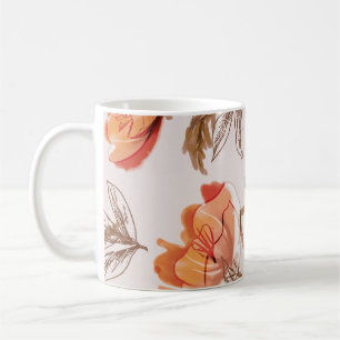 Mug Pépites Arrière - plans beige Motif d'aquarelle
