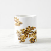 Mug Pépites d'or sur le blanc (Centre)