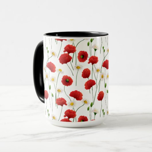 Mug Pépites et marguerites (Devant gauche)