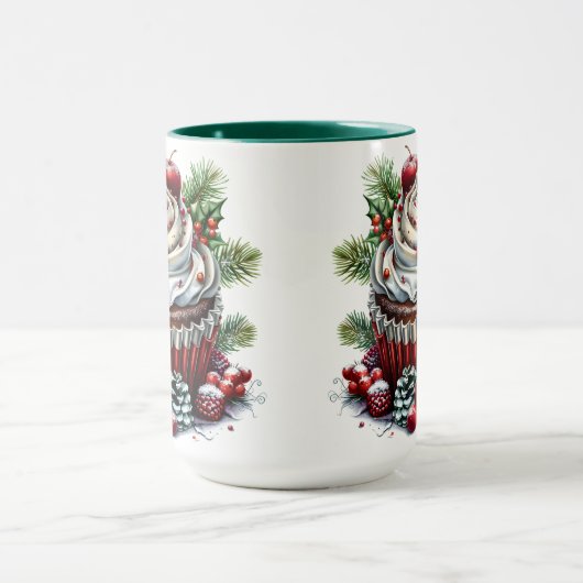 Mug Peppermenthe Cupcakes (Centre)