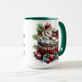 Mug Peppermenthe Cupcakes (Devant droit)
