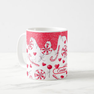 Mug Peppermenthe Sucre de canne Motif Noël