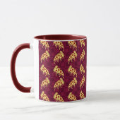 Mug Pepperoni Pizza Pie Slices Yummy Design (Gauche)