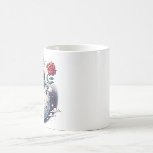 Mug Pequeno Príncipe sentado na lua (Centre)