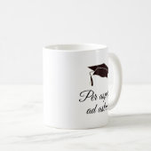 Mug Per aspera ad astra Citation latine Script (Devant droit)