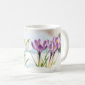 Mug Perce-Neige délicats et crocus (Devant droit)