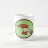 Mug Perceuse électrique sans fil Retro Handyman (Centre)