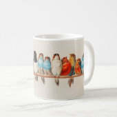 Mug Perche antique des oiseaux Hector Giacomelli (Devant droit)