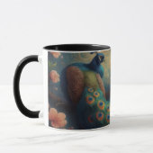Mug Perched Peacock (Gauche)