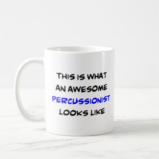 Mug percussionniste, génial (Gauche)