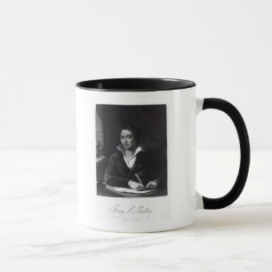 Mug Percy Bysshe Shelley, gravé par William Holl