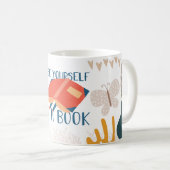 Mug perdez-vous dans un livre (Devant droit)