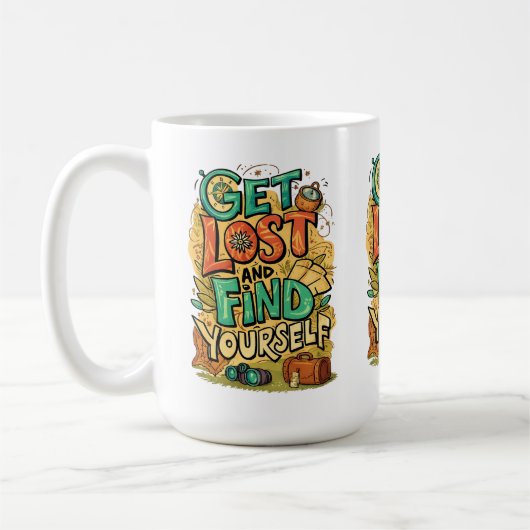 Mug Perdez-vous et découvrez-vous (Gauche)