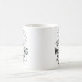 Mug Perdre ma vie Drôle conception de chats (Centre)