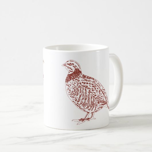 Mug Perdrix (Devant droit)