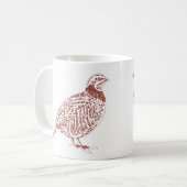 Mug Perdrix (Devant gauche)