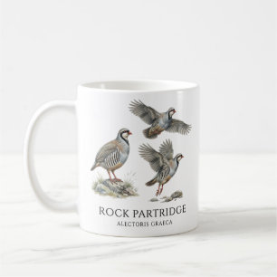 Mug Perdrix bartavelle ,Alectoris Graeca Oiseaux de Ch