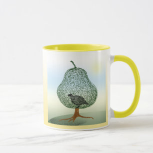 Mug Perdrix Dans Un Arbre À Poires