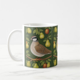 Mug Perdrix dans un arbre à poires, 1er jour de la tas