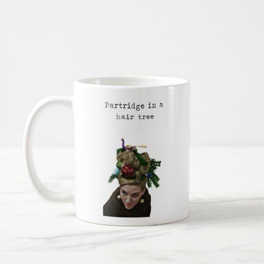 Mug Perdrix dans une coiffeuse (Gauche)