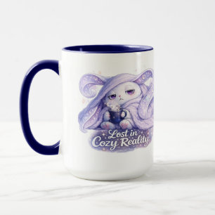 Mug Perdu dans la Réalité Douillette Lapin Mignon
