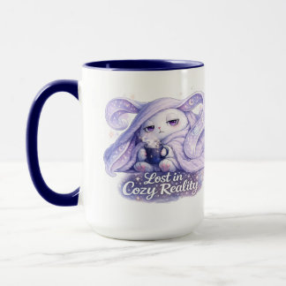 Mug Perdu dans la Réalité Douillette Lapin Mignon