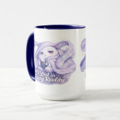 Mug Perdu dans la Réalité Douillette Lapin Mignon (Devant gauche)