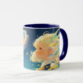 Mug Perdu dans les étoiles (Devant droit)