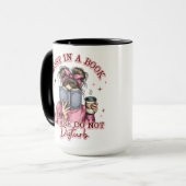 Mug Perdu dans un livre... (Devant gauche)