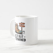Mug Perdu Mais Déterminé – Cadeau Motivationnel pour l (Devant gauche)