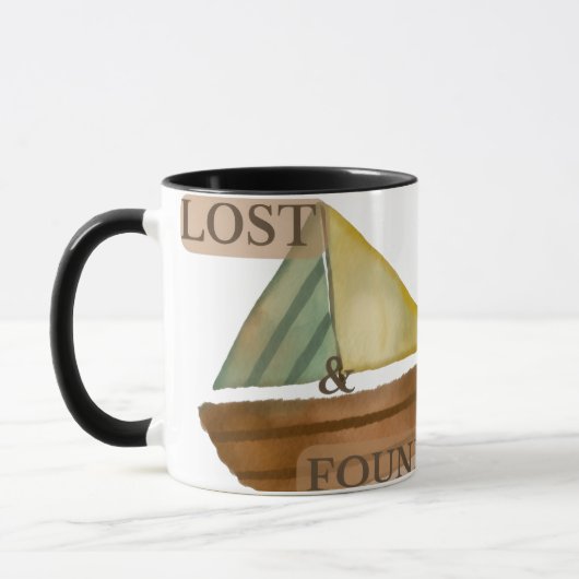 Mug Perdu & Retrouvé – Découverte de Soi (Gauche)
