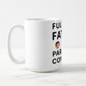 Mug Père à plein temps, comique à temps partiel (Gauche)