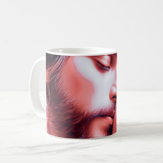 Mug Père Baby Coeur Connexion (Devant gauche)