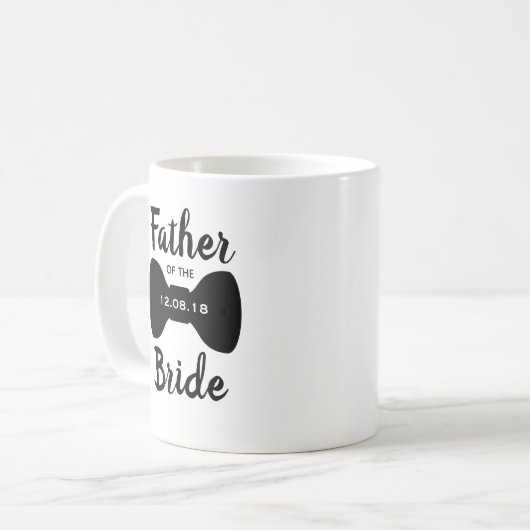 Mug Père classique de la fille Bowtie (Devant gauche)
